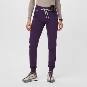 FIGS- Zamora Jogger Scrub Pants Purple Jam Doctor Nurse Medical